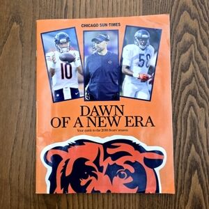 Chicago Bears NFL Football Team Sun Times Magazine 2018 Guide Dawn Of A New Era